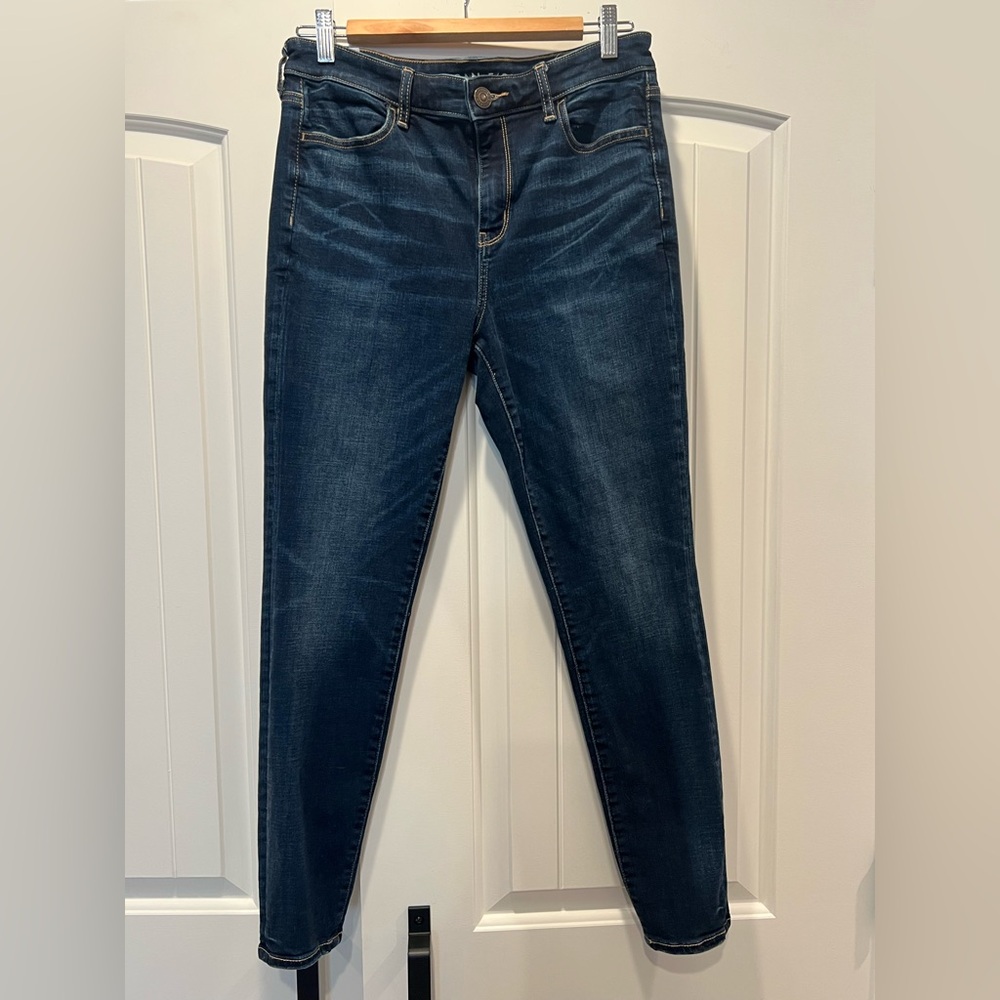 American Eagle Outfitters Blue Skinny Jeans